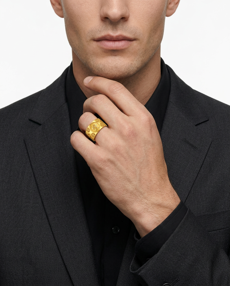916 Gold Ring Fortune Luxe
