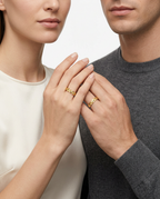 916 Gold Ring Lustre Cut