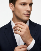 916 Gold Ring Roman Matte