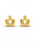 916 Gold Earrings Crown