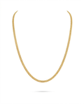 916 Gold Necklace Cuban